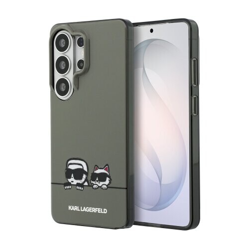 Karl Lagerfeld IML K&CH Peekaboo Logo Magnetic Zadní Kryt pro Samsung Galaxy S26 Ultra Black