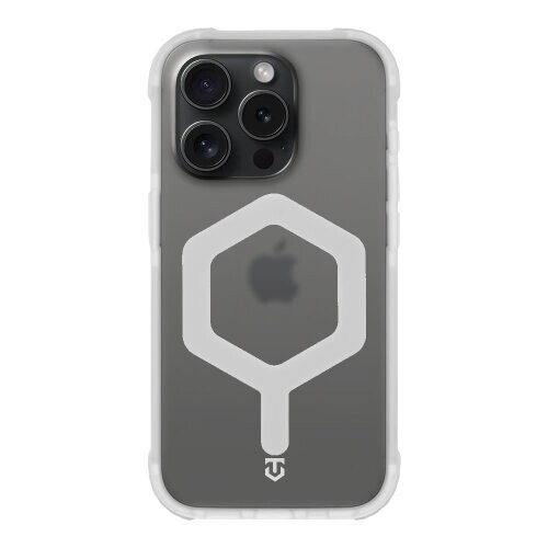 Tactical MagForce Hexagon Kryt pro Apple iPhone 15 Pro T-White