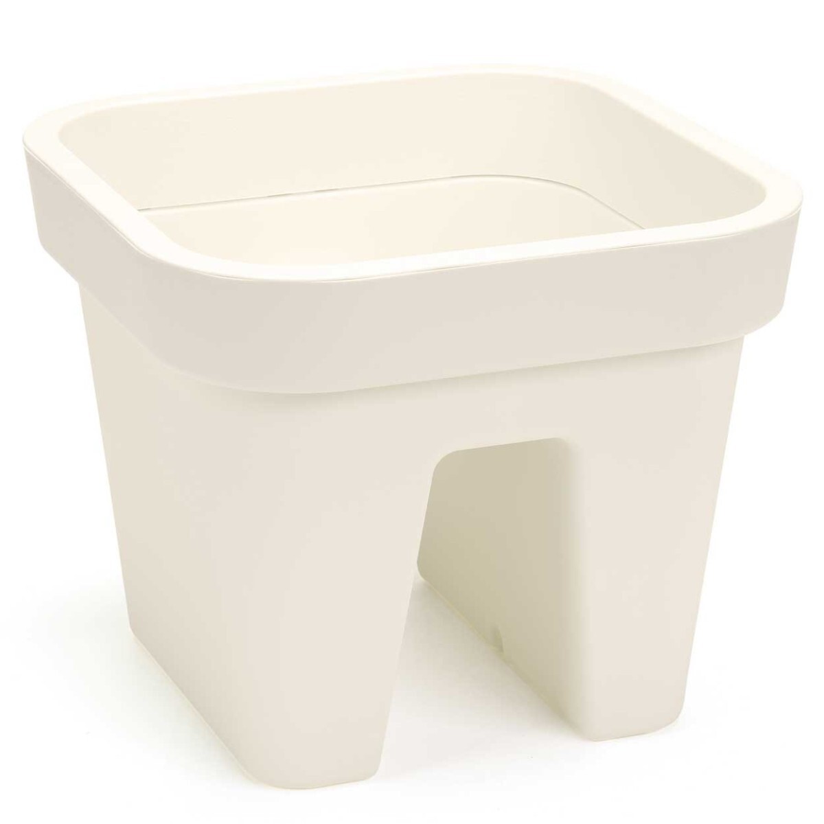 Balkónový truhlík LYS 29 cm krémový