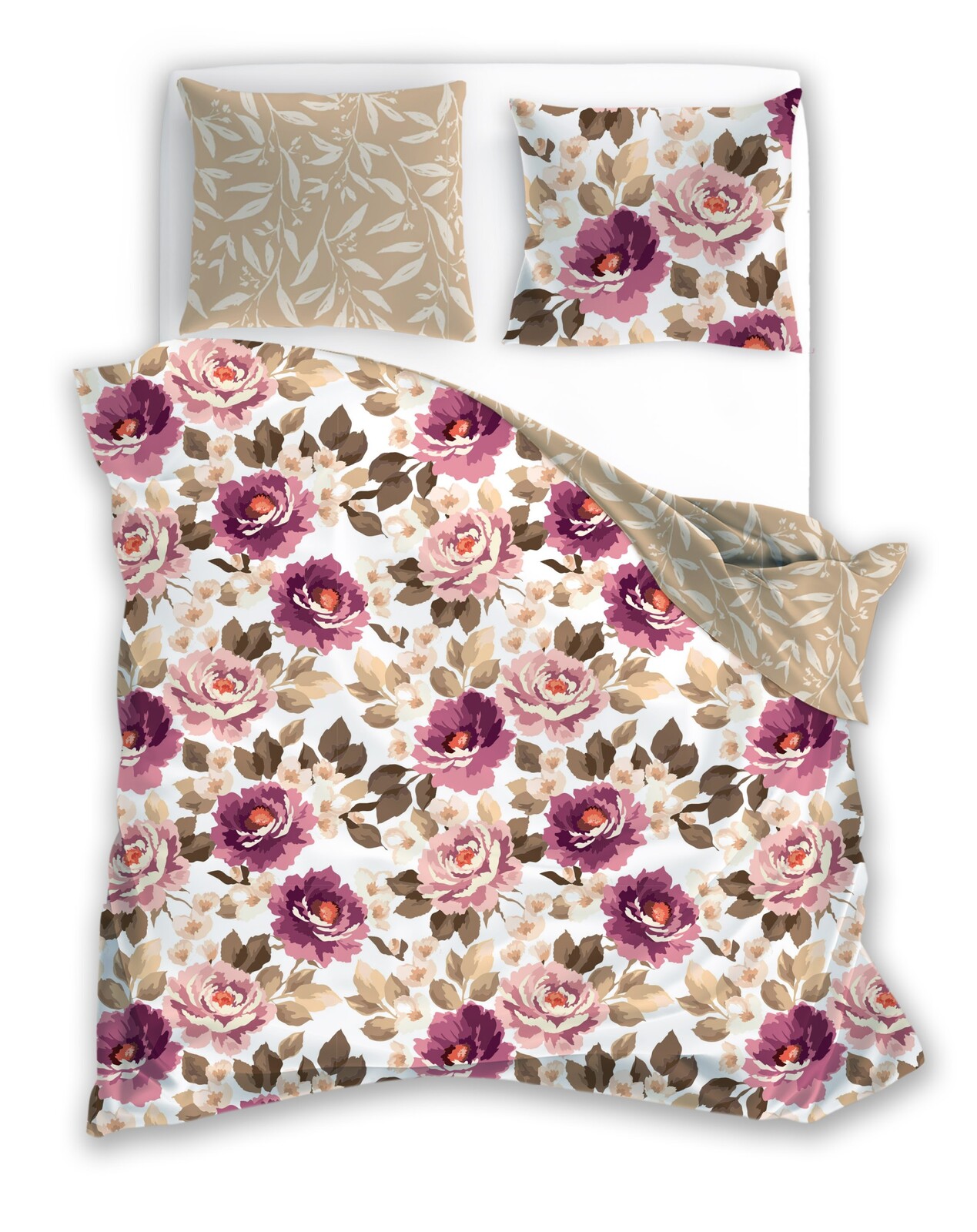 Bavlněné saténové povlečení Milagro Verde - výber z 12 prevedení