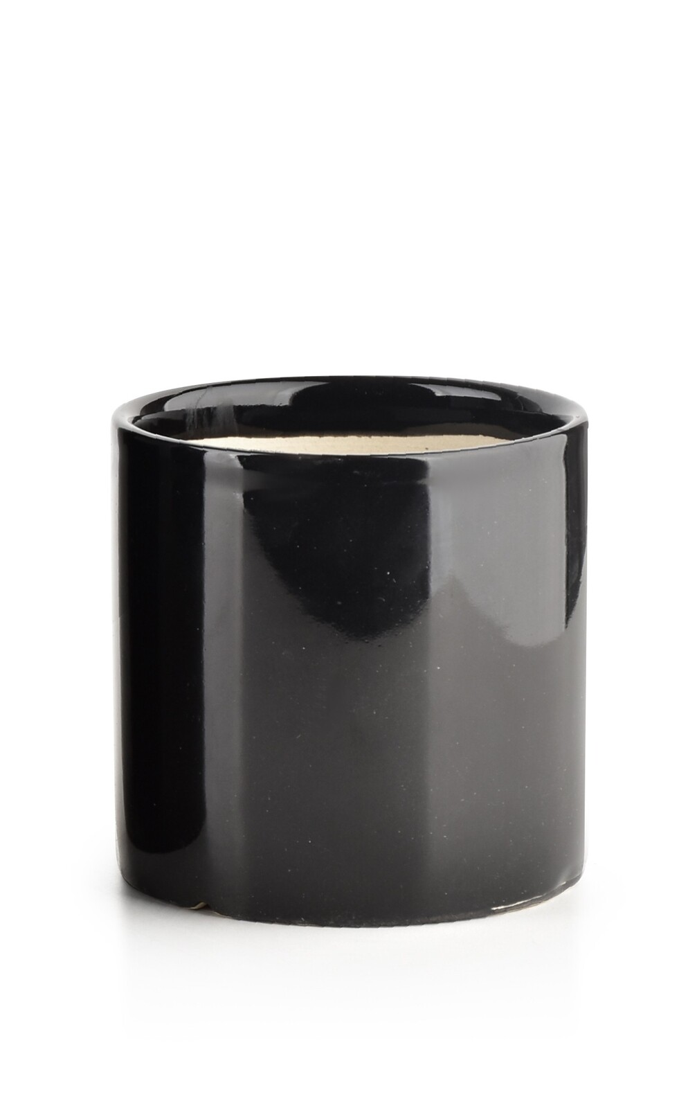 Keramický květináč NEVA BLACK 8,5x8,5 cm černý