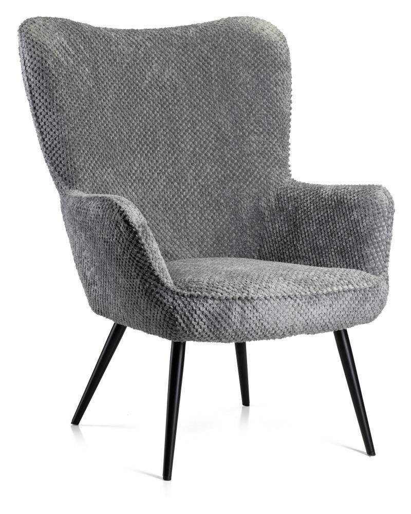 Křeslo ROKER stříbrné