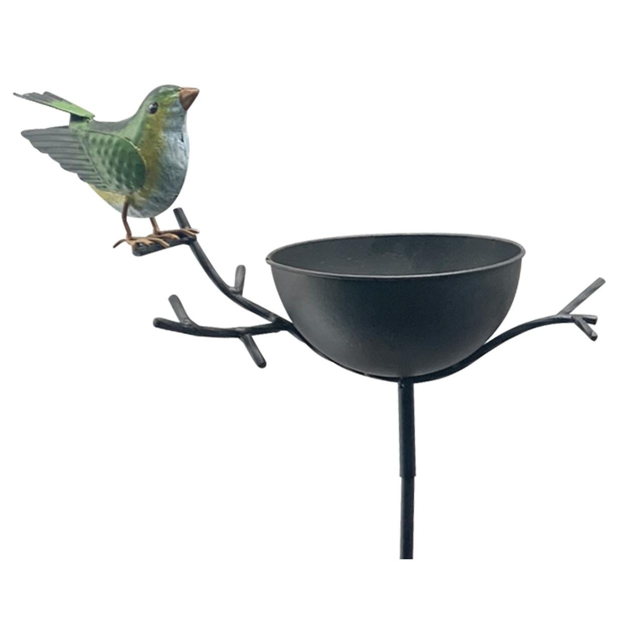 Krmítko pro ptáky CHARLIE 122 cm černé