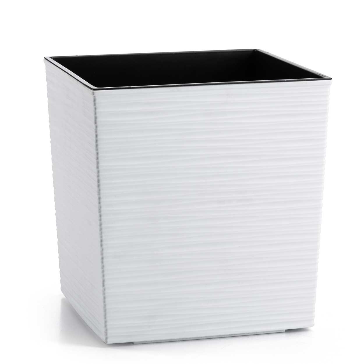 Květináč FLORE RIFLO 24,7x25,6 cm bílý