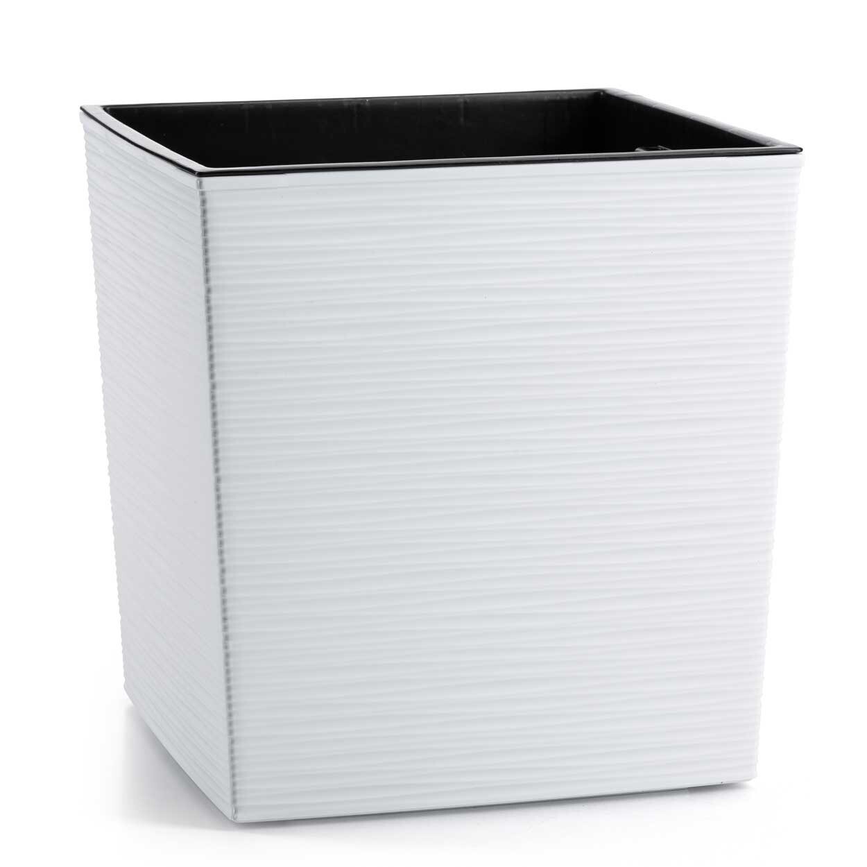 Květináč FLORE RIFLO 29,5x30,5 cm bílý