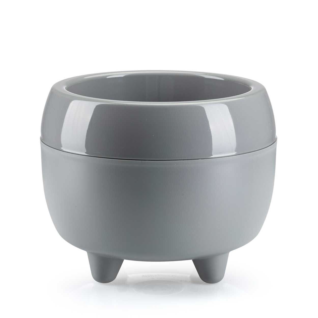 Květináč na nožičkách BOTANICA 23,1x18,3 cm šedý