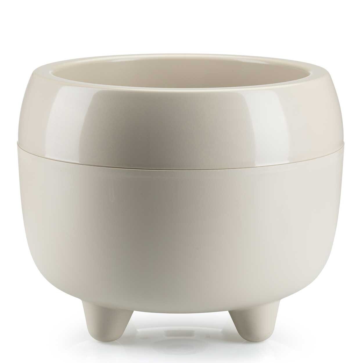 Květináč na nožičkách BOTANICA 30x23,8 cm béžový