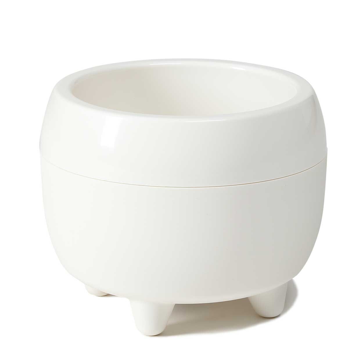 Květináč na nožičkách BOTANICA 30x23,8 cm krémový