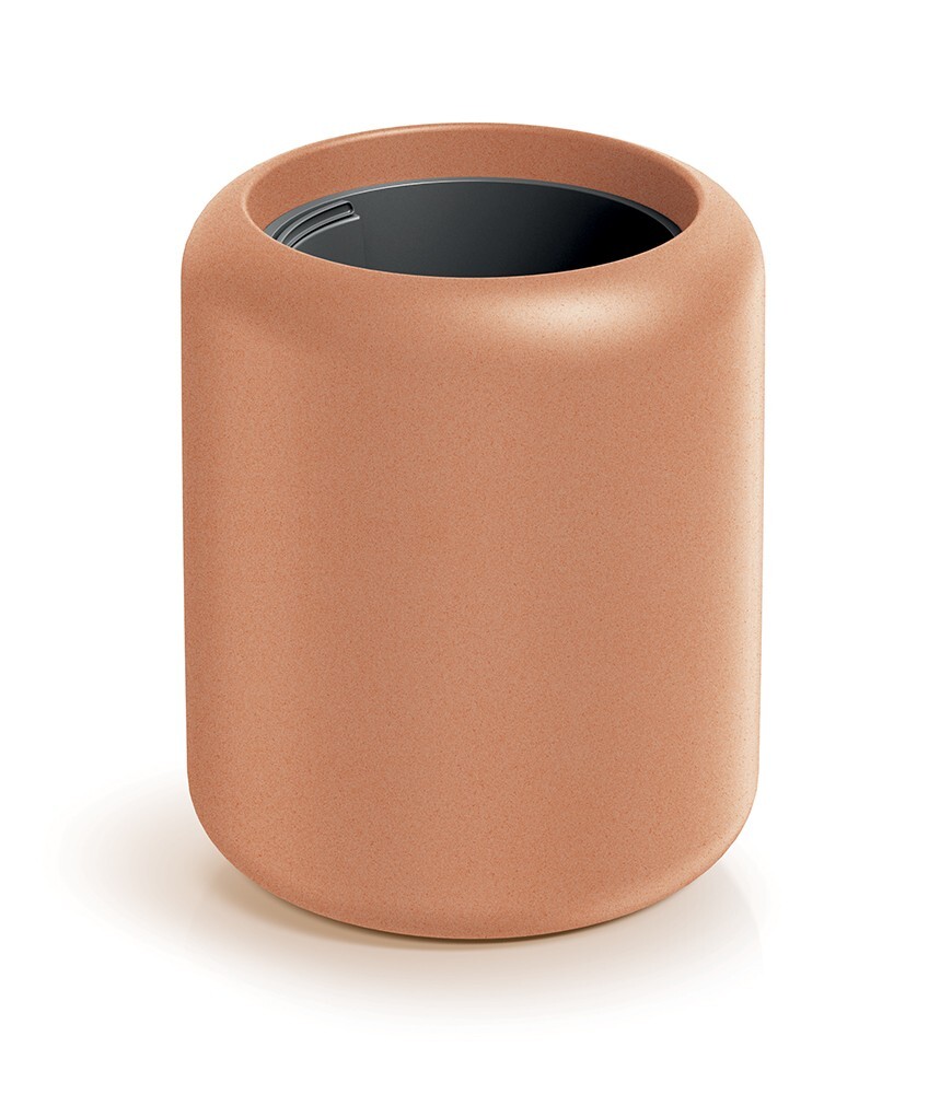 Plastový květináč Ulpo Midl terakota