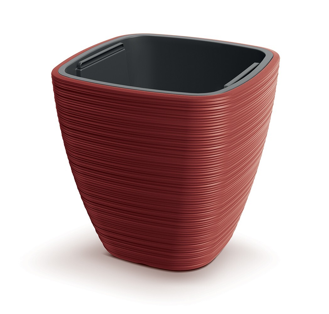 Plastový květináč Venas Square 28,9x29 cm - výber z 8 prevedení