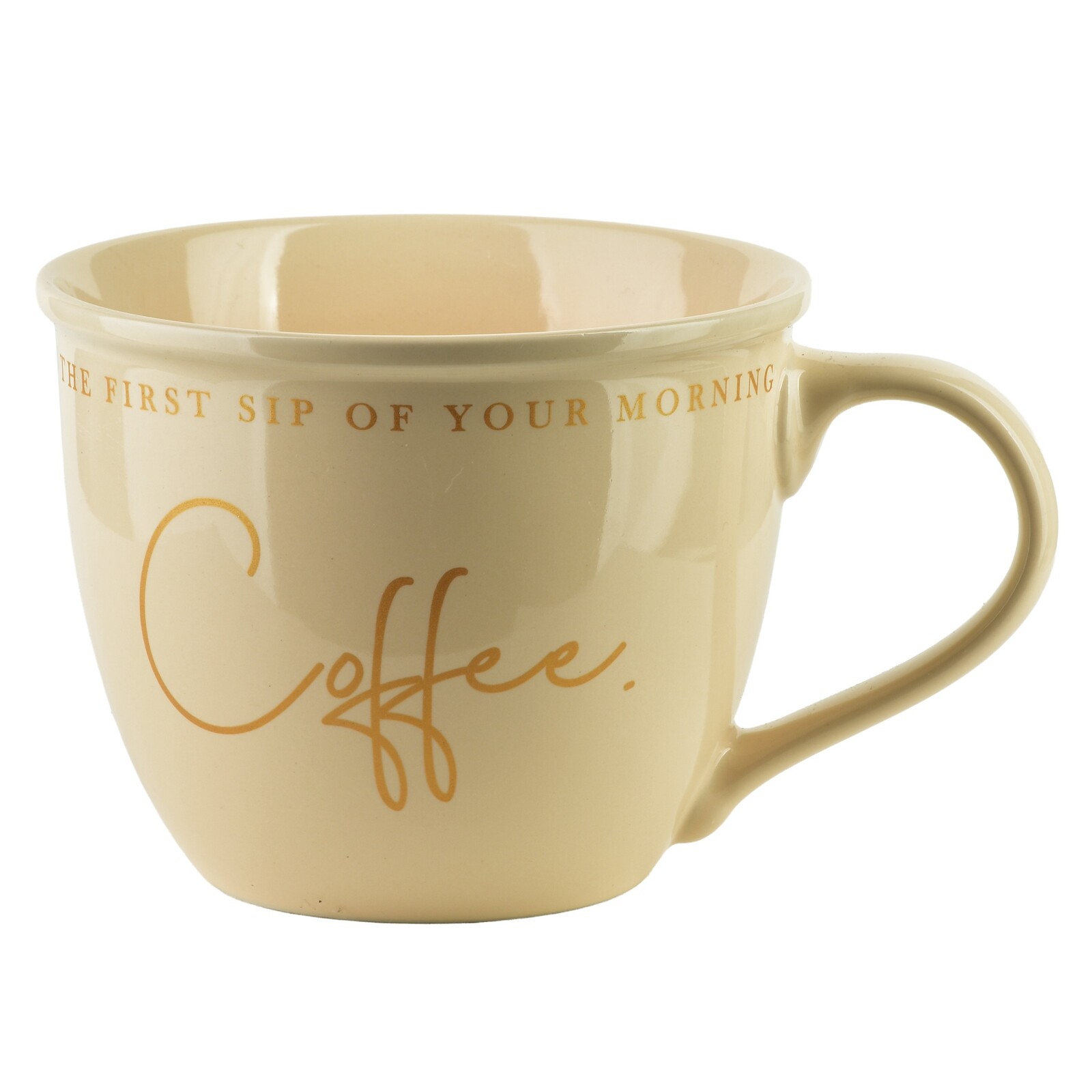 Porcelánový hrnek HENDIA 500 ml krémový