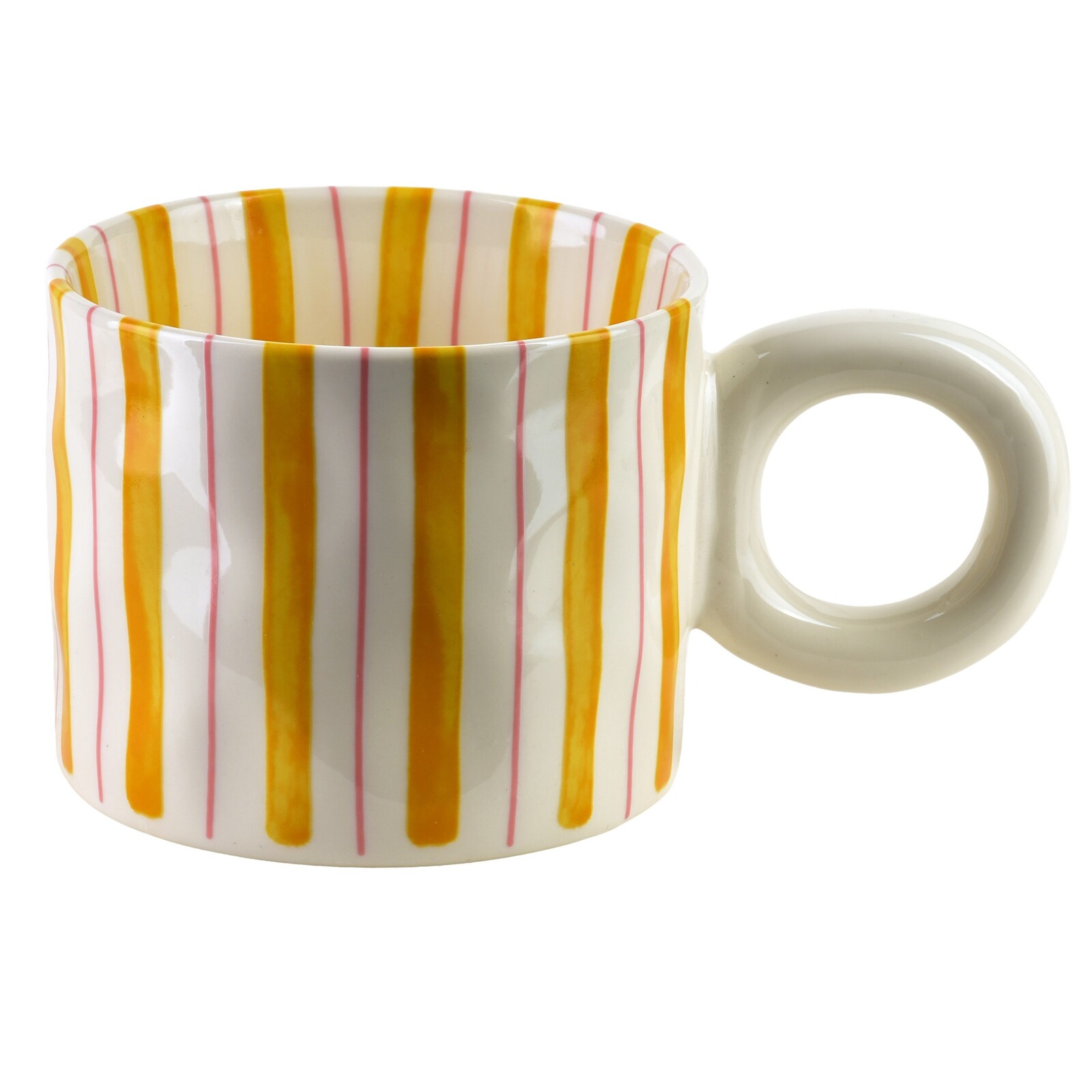 Porcelánový hrnek RODI 380 ml žlutý