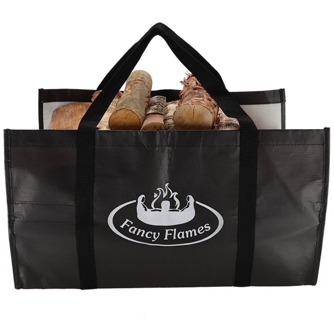 Přenosná taška na dřevo TORBET 20 L černá