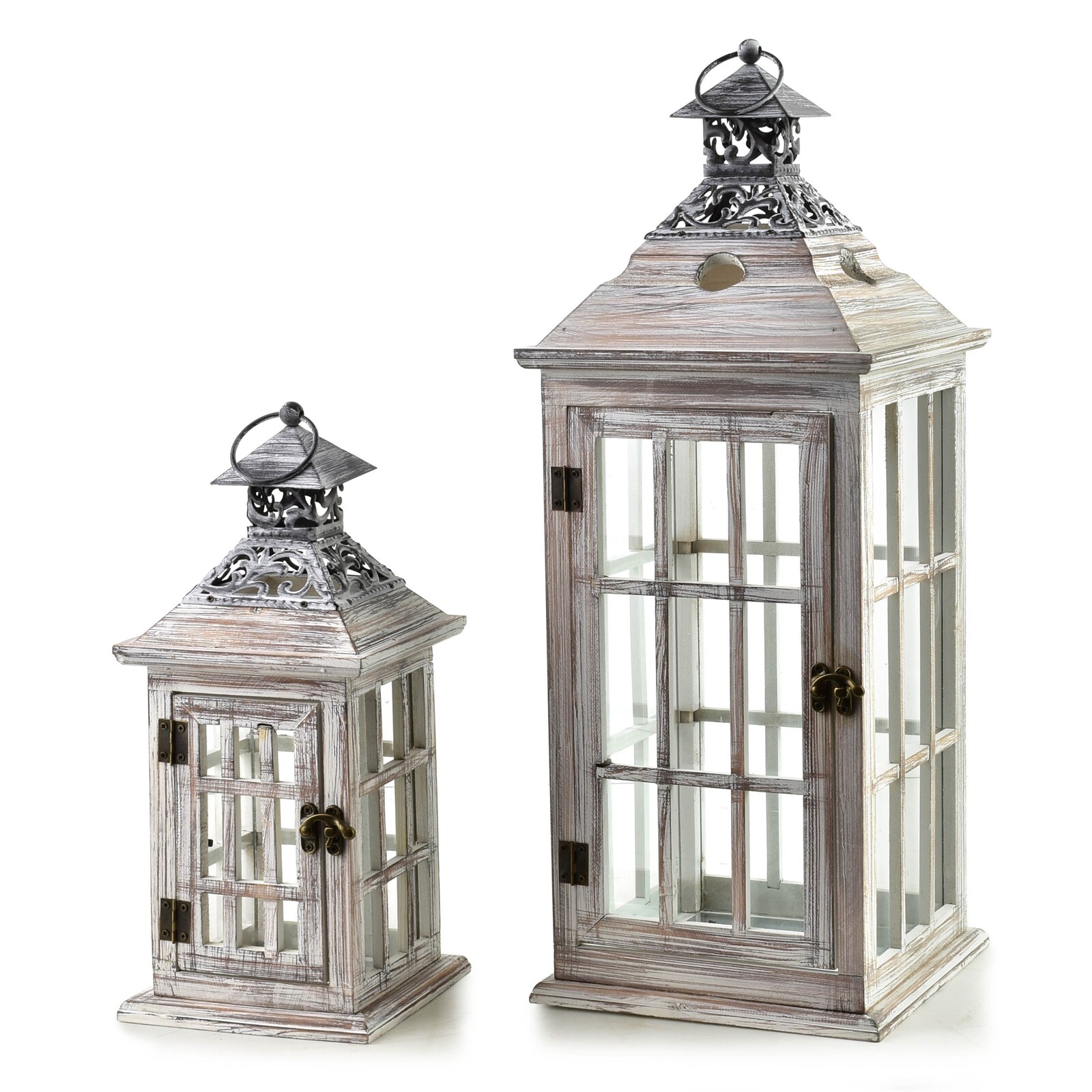 Sada 2 ks luceren LEVI 51/34 šedá