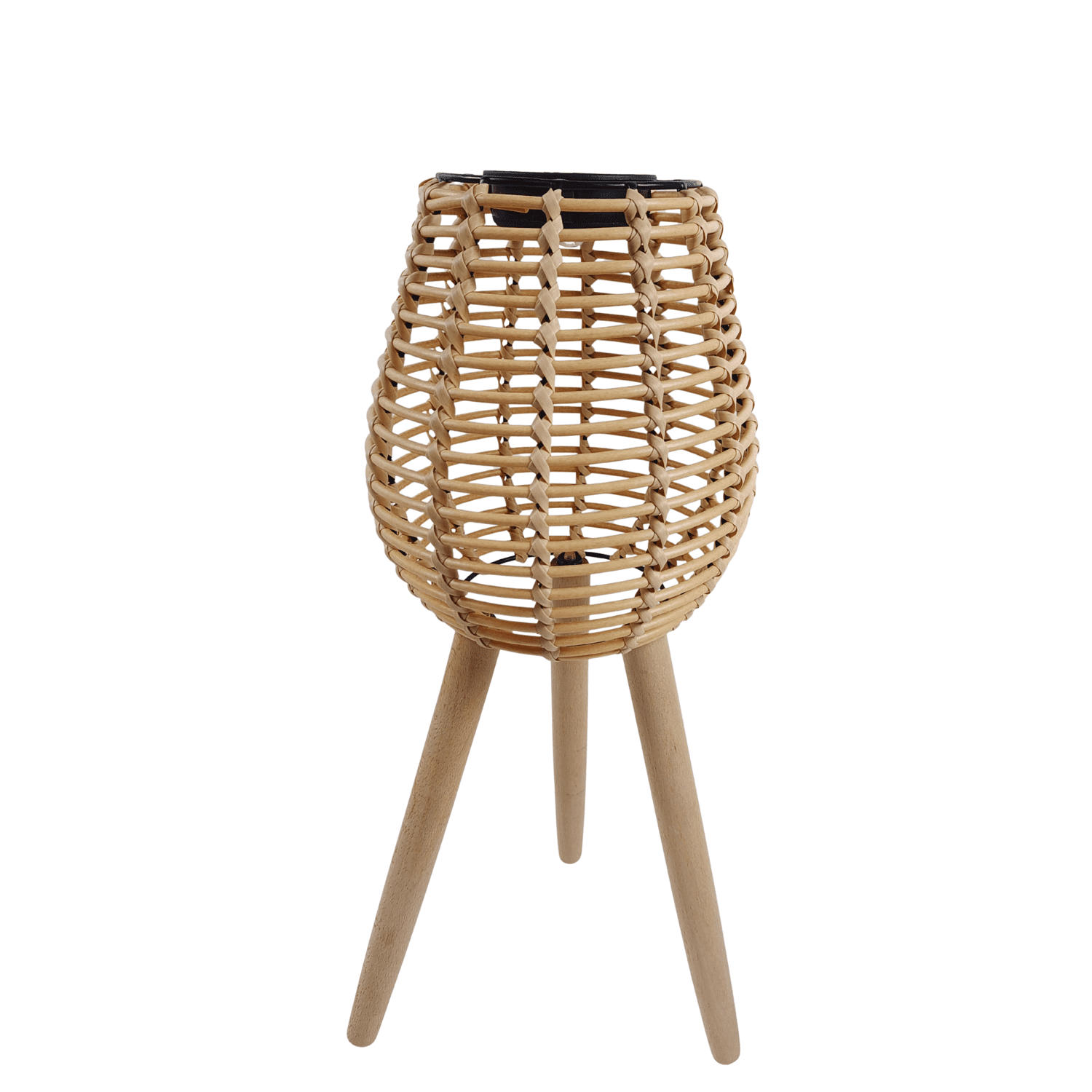 Solární LED lampa Rayden 52 cm hnědá