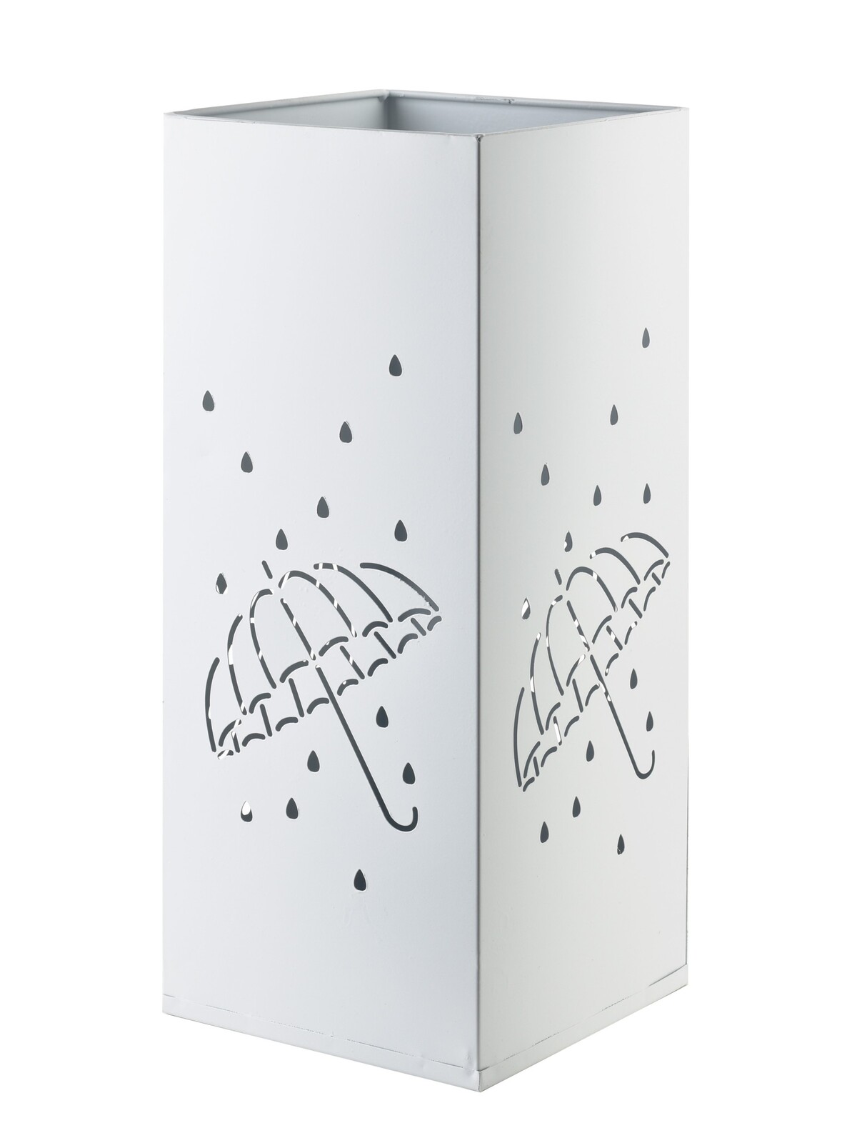 Stojan na deštníky CEDRA 48,5 cm bílý