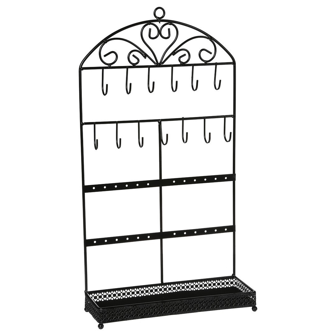 Stojan na šperky TIA černý