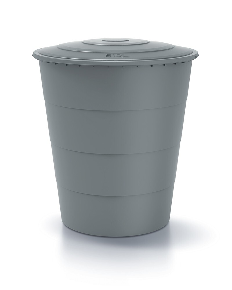 Sud na dešťovou vodu Smudt 510 l světle šedý