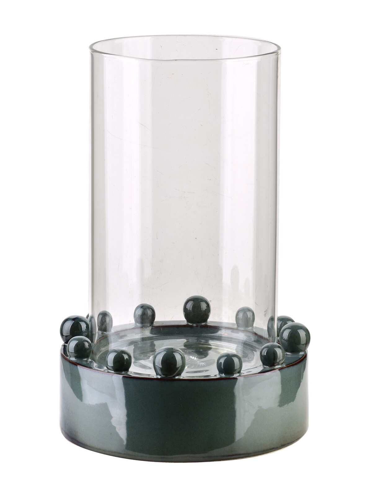 Svícen EVAM XL 20x30 cm čirý/tmavě modrý