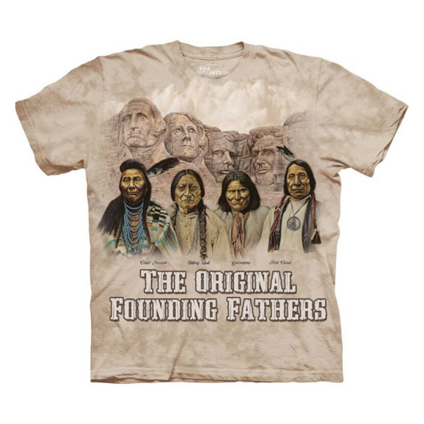 Tričko unisex The Mountain The Originals - béžové, 3XL