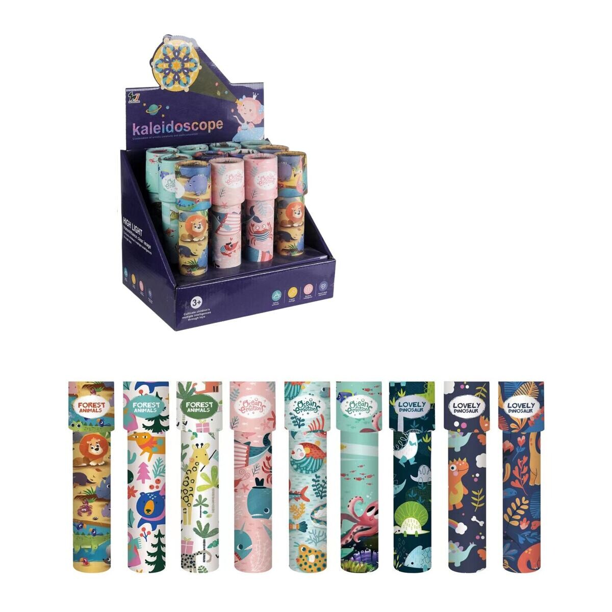 PLEJO Kaleidoskop, viac druhov