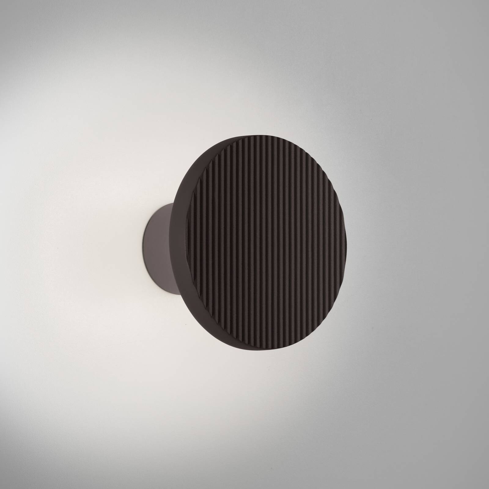 Bover LED nástenné svetlo Arid A/01 čierna CCT 2 200–2 700 K IP44