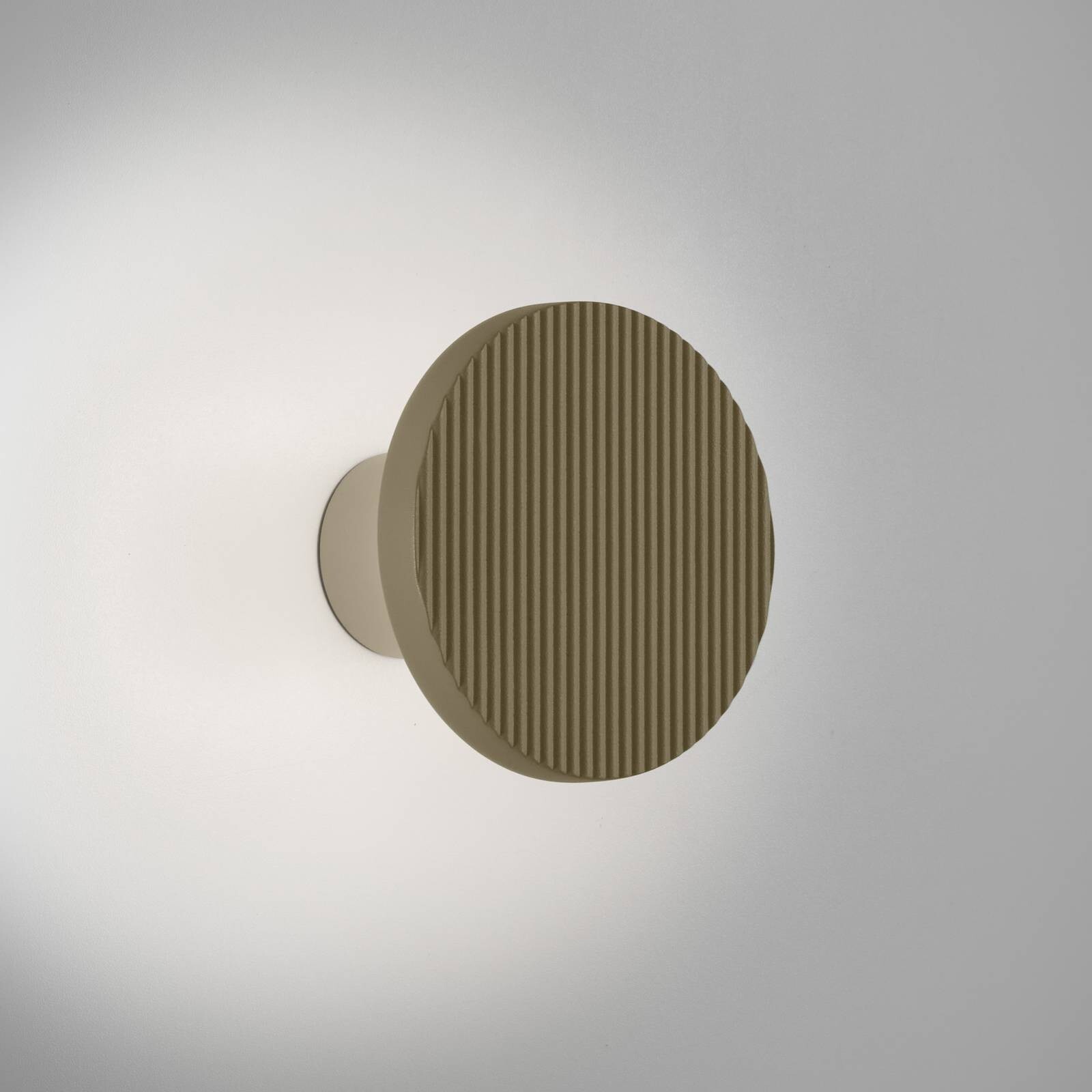 Bover LED nástenné svetlo Arid A/01 olivová CCT 2 200–2 700 K IP44