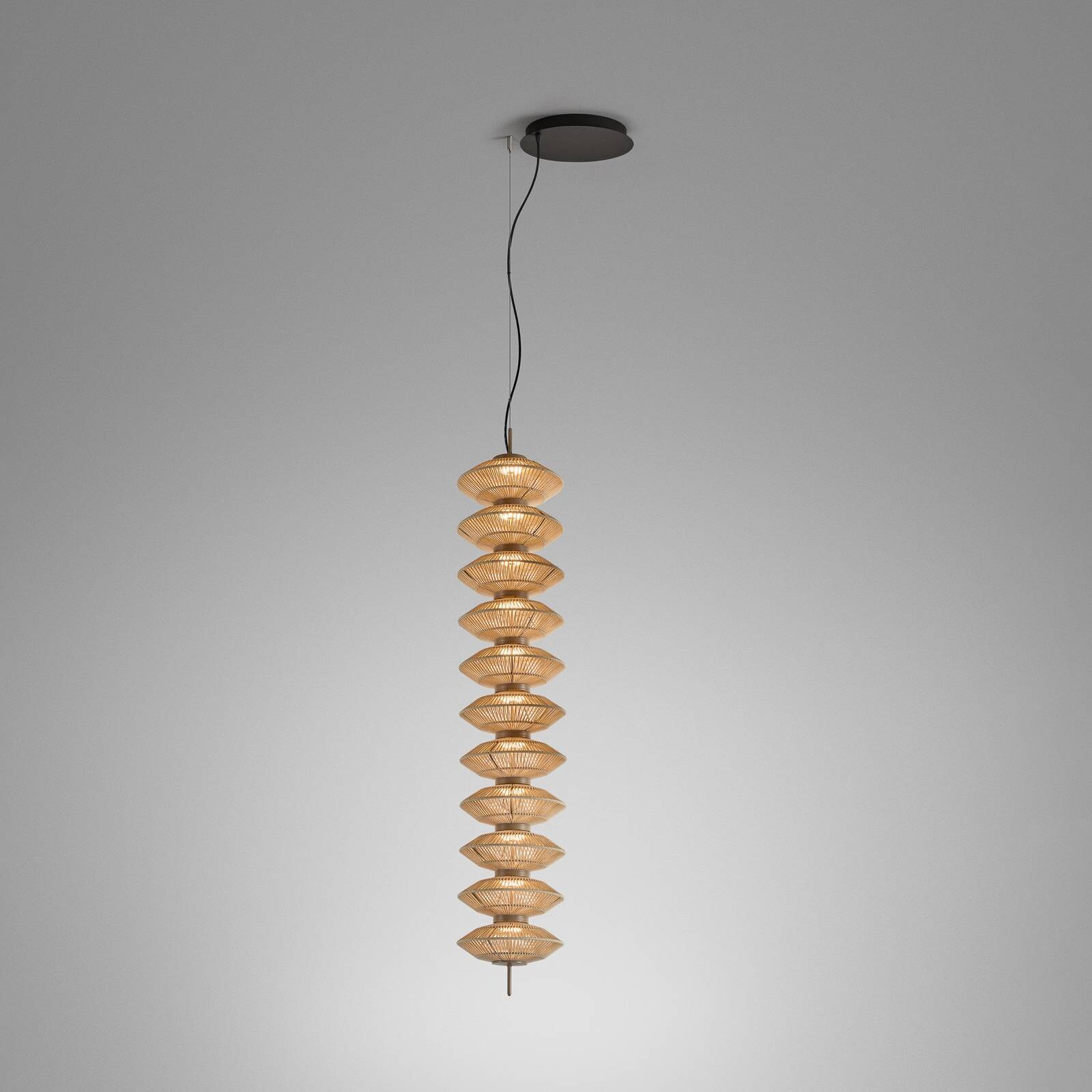 Bover LED závesné svietidlo Yuyun S/11S zabudovateľné stmievateľné 0-10V béžová