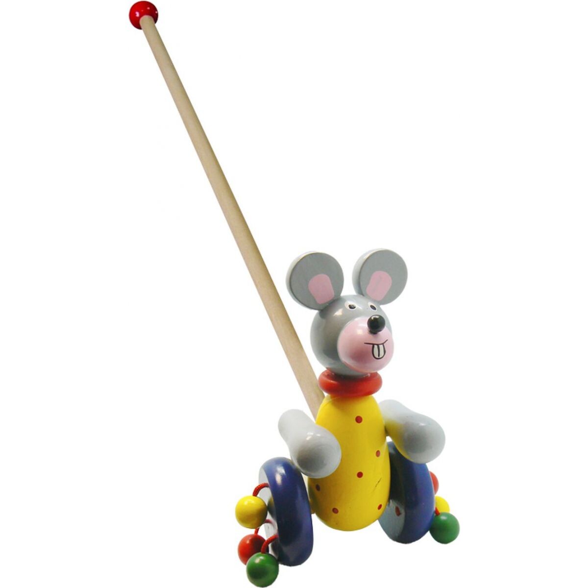 Study Wood Myš na tyči