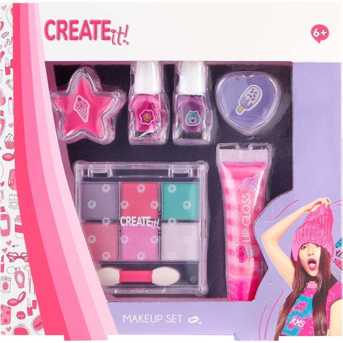 Alltoys Canenco Sada líčenia Creat it! Lila Turquoise