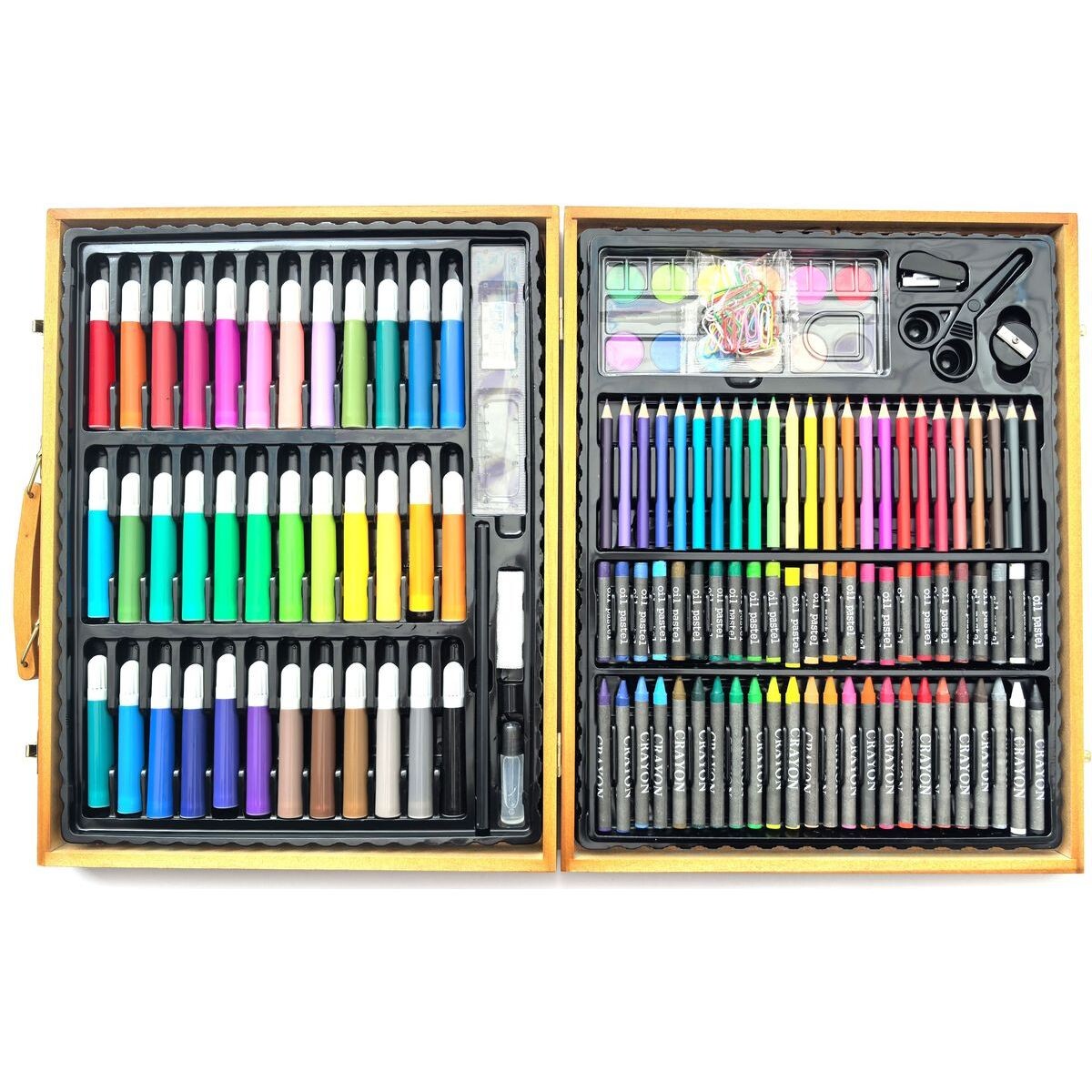 Maliarsky kufrík drevený