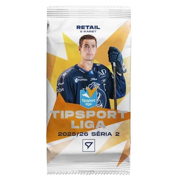 Sportzoo Hokejové karty Tipsport liga SK 2025-2026 - Retail balíček - 2. séria