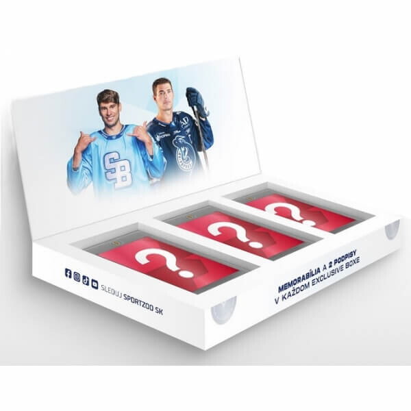 Sportzoo Hokejové karty Tipsport liga SK 2025-2026 - Exclusive box - 2. séria