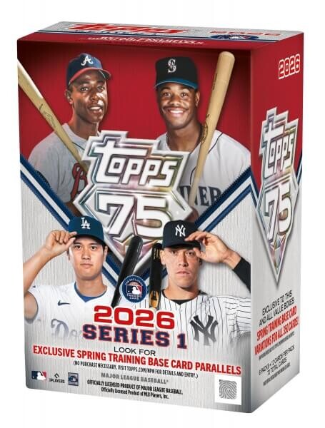 Topps 2026 Topps Series 1 Baseball Blaster Box - zberateľské karty MLB