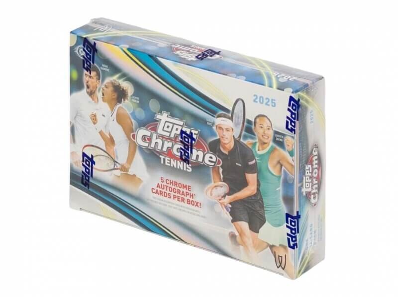 Topps 2025-2026 Topps Chrome Tennis karty Breaker's Delight Box