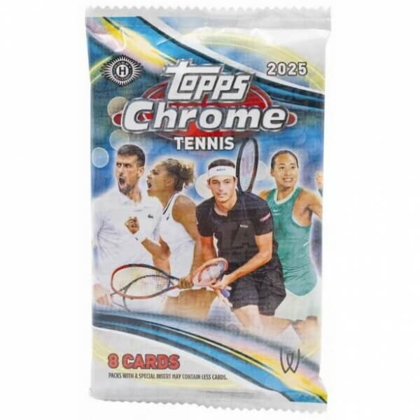 Topps 2025-2026 Topps Chrome Tennis Hobby balíček