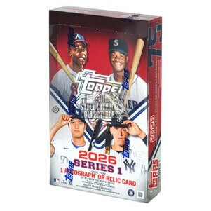 Topps 2026 Topps Series 1 Baseball Hobby Box - zberateľské karty MLB