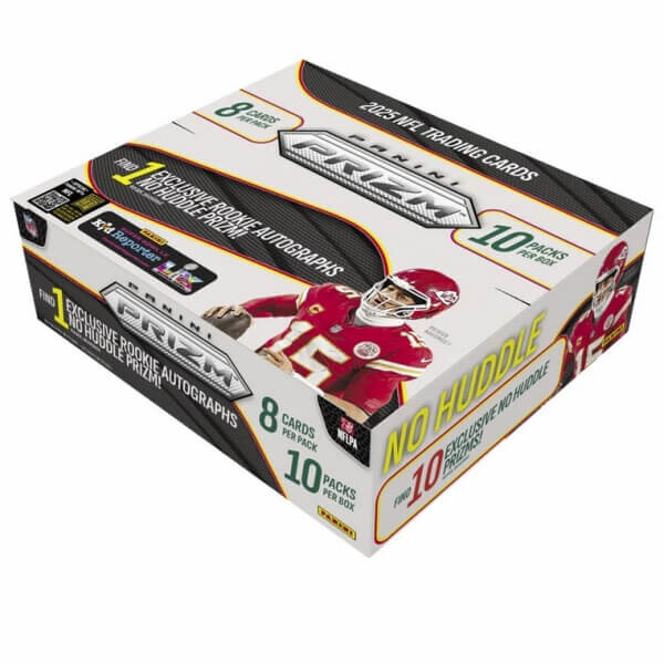Panini 2025 Panini Prizm No Huddle NFL Football Hobby Box