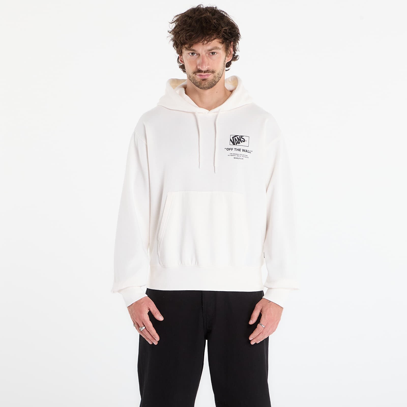 Mikina Vans Stacked Hi Pullover Egret M