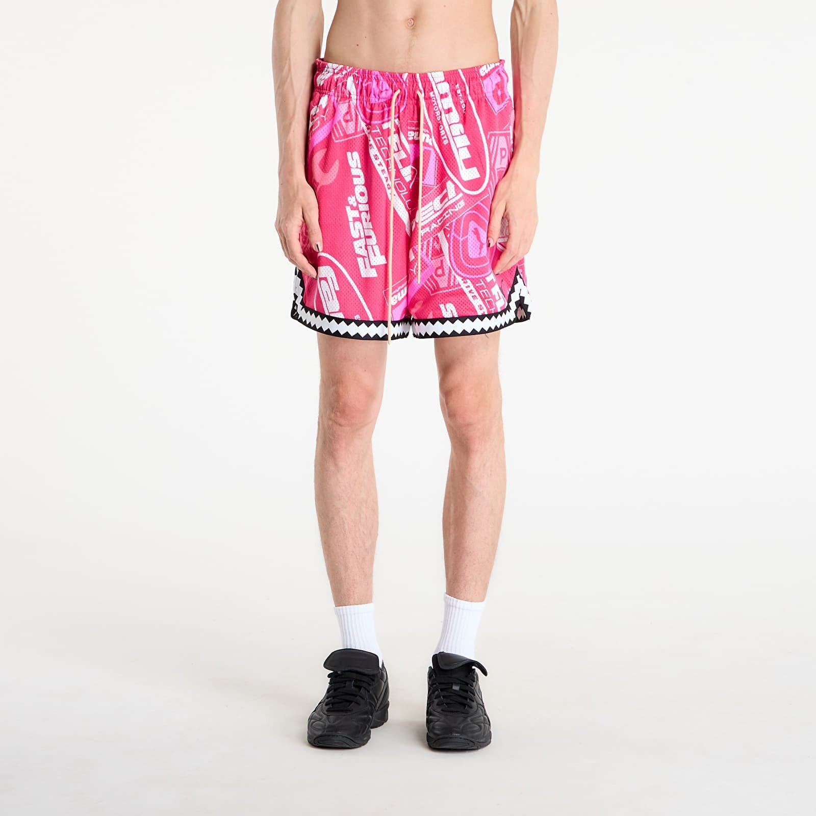 Šortky Puma x Fast & Furious Short Garnet Rose/ Aop S