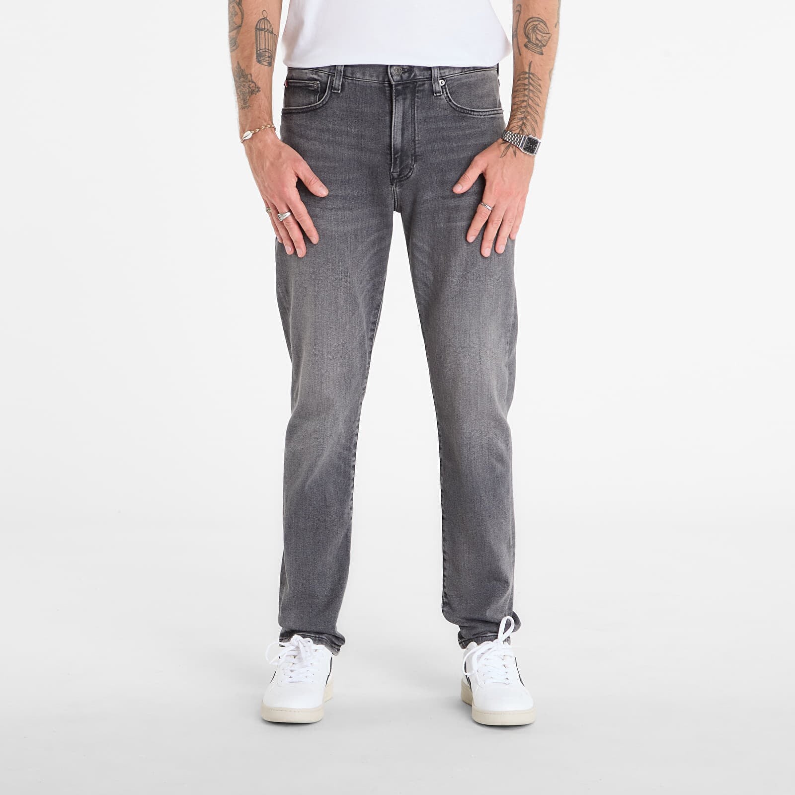 Džínsy Tommy Hilfiger Slim Bleecker Leo Grey W36/L34
