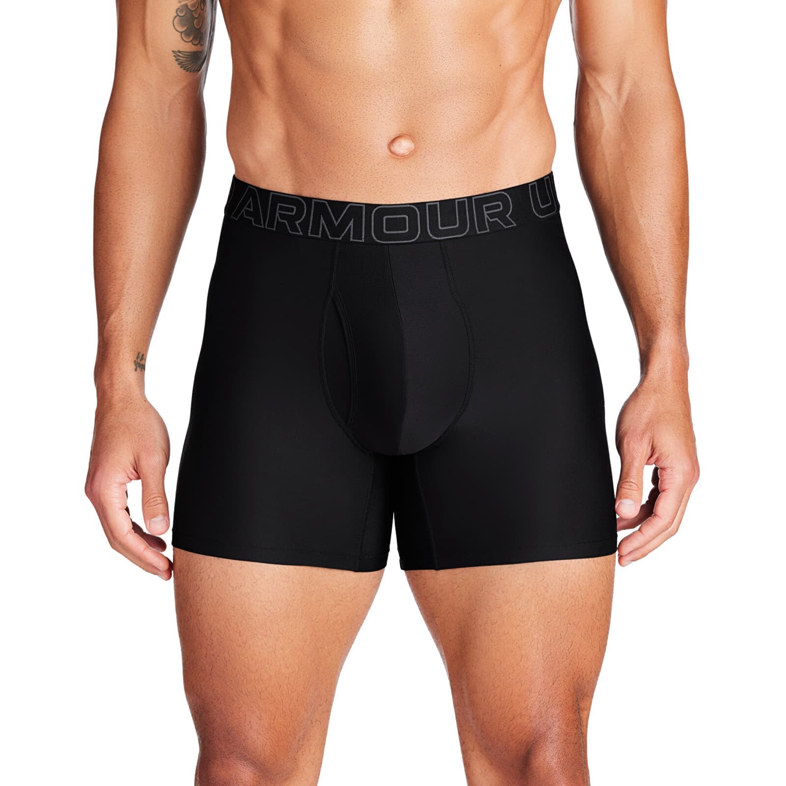 Boxerky Under Armour M Perf Tech 6in 1-Pack Black S