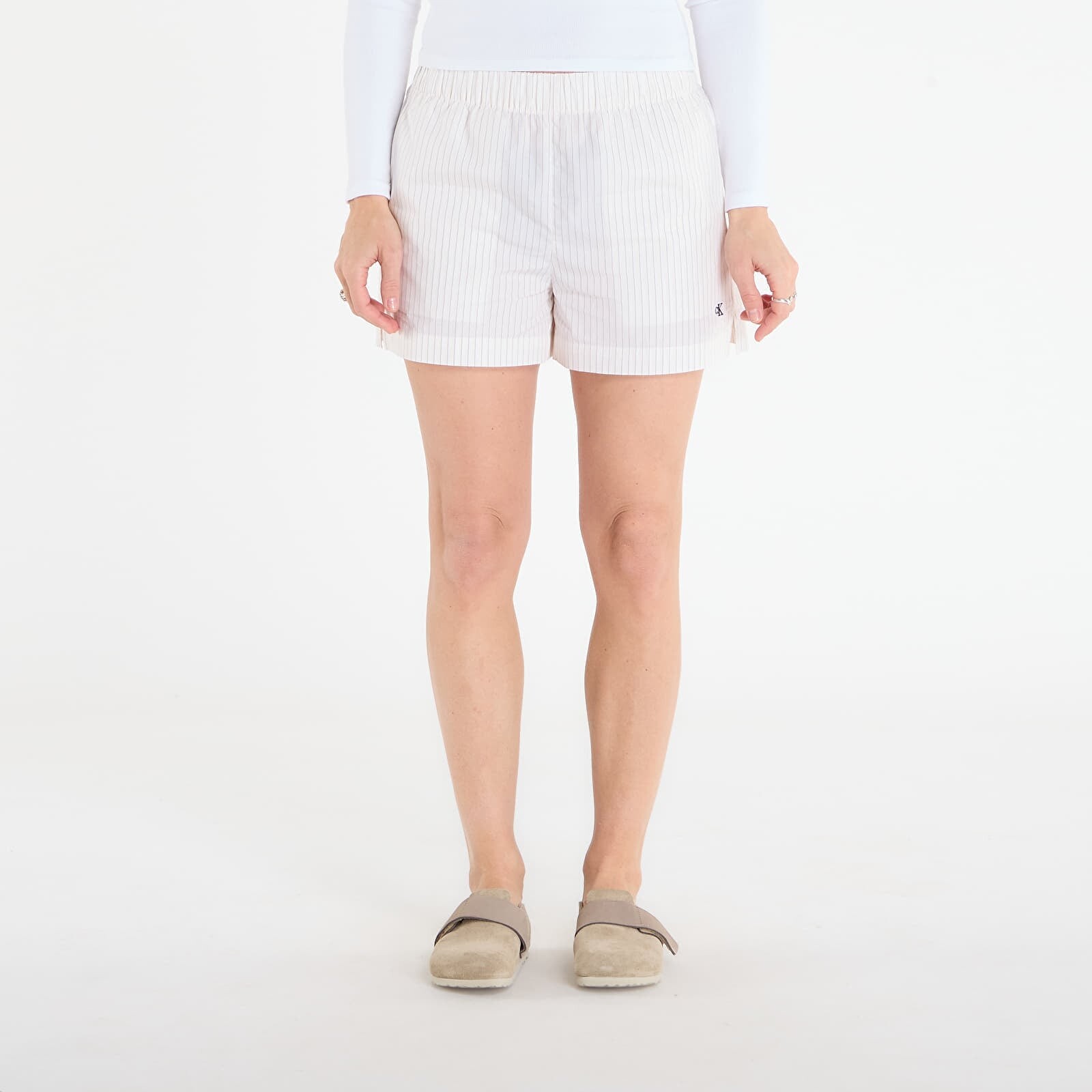 Šortky Calvin Klein Jeans Poplin Chino Short Yd ? M