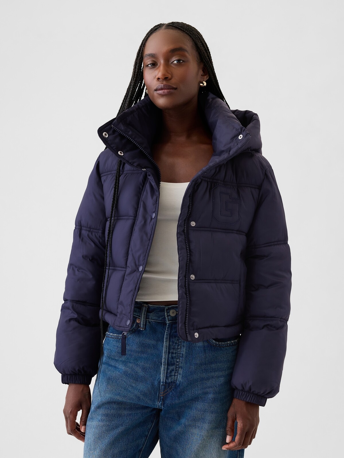 GAP Quilted Waterproof Crop Jacket - Ladies