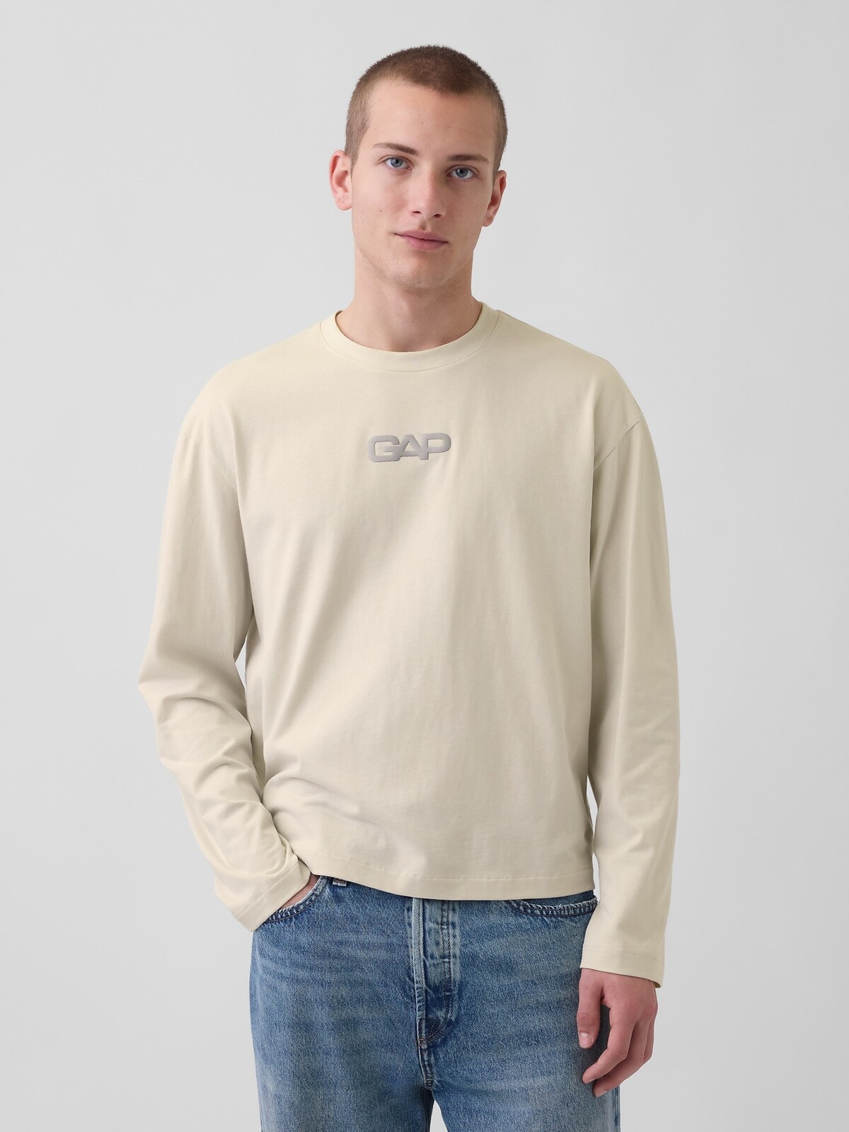 GAP Crop T-shirt with logo - Mens
