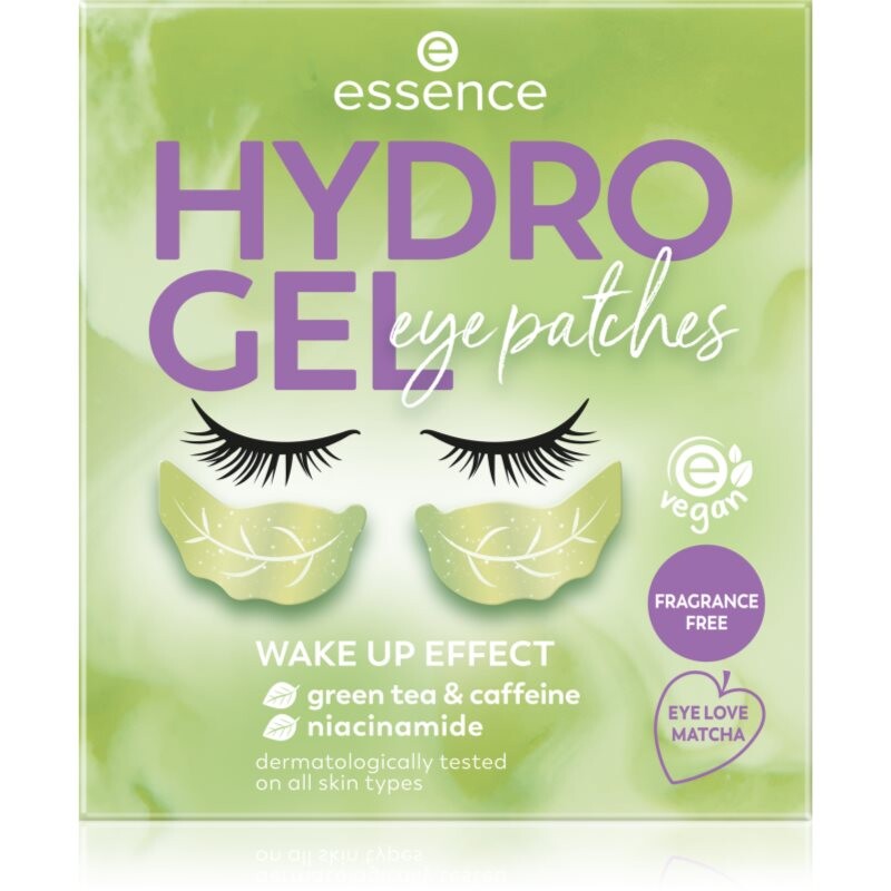 essence HYDRO GEL hydrogélová maska na očné okolie Eye Love Matcha 1 pár