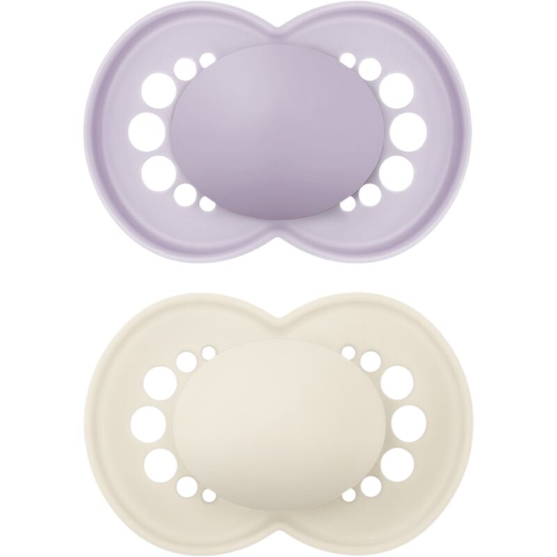 MAM Original 16m+ cumlík Purple/ Beige 2 ks