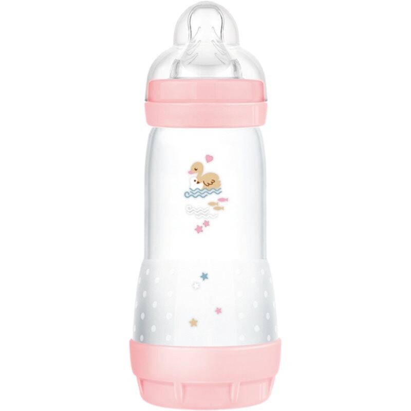 MAM Perfect Star Anti-colic Bottle antikoliková fľaša 4m+ Pink 320 ml