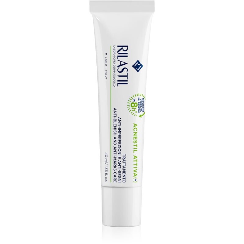 Rilastil Acnestil Attiva (+) pleťový krém proti nedokonalostiam aknóznej pleti 40 ml