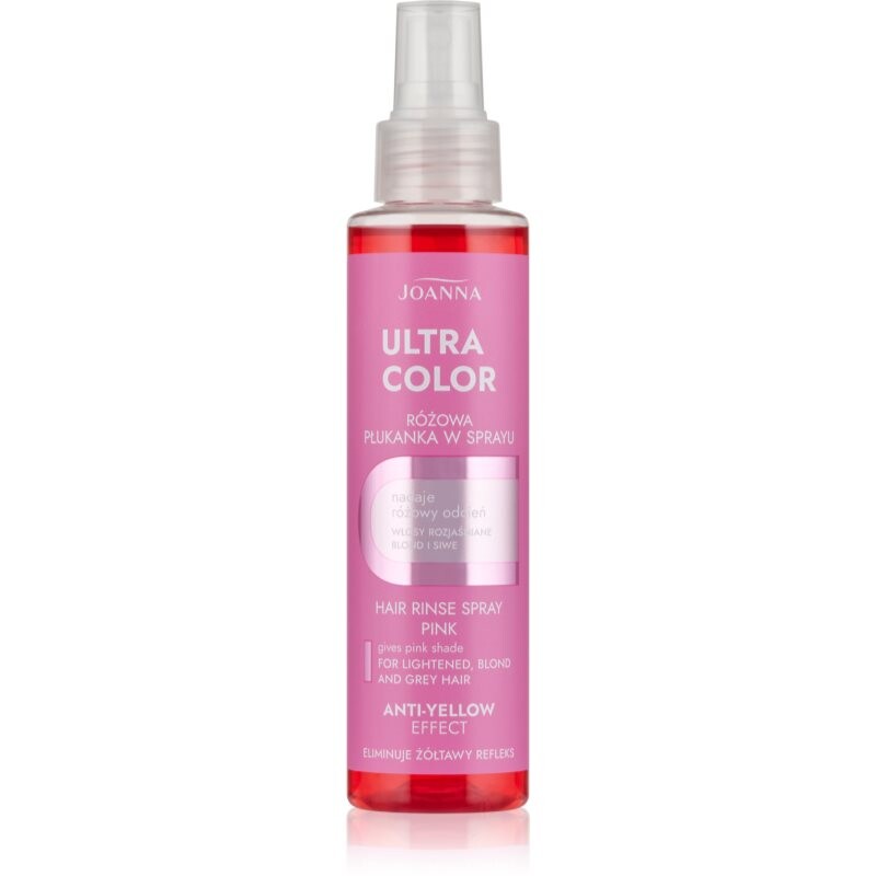 Joanna Ultra Color Hair Rinse Pink Spray tónovací sprej odtieň Pink 150 ml